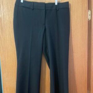 Petite Ann Taylor LOFT Black straight leg suit pant (Julie trouser